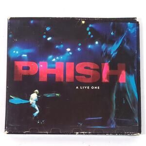 Phish – A Live One (2 Disc CD Set, 1995 Elektra) Jam Band Live Album